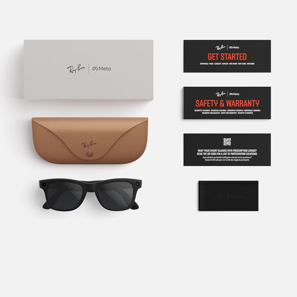 Ray-ban GEN 2 Meta Wayfarer TRANSISTIONS AI Glasses  - New in factory sealed box